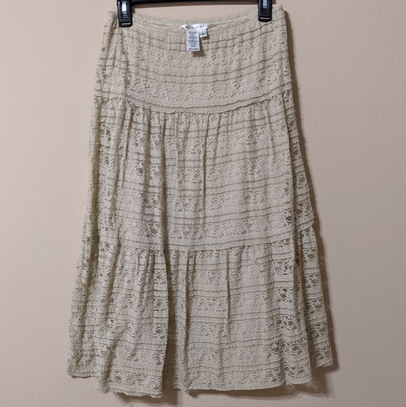 Max Studio Dresses & Skirts - Max Studio Maxi Lace Skirt Size S